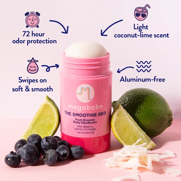 Megababe The Smoothie Deo Deodorant - Picture 2 of 6